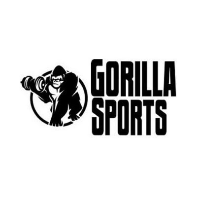 Gorilla Sports® Dip Station/Supporto con Manici Imbottiti in Nero/Bianco e Indipendente 