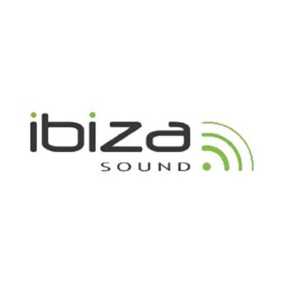 Coppia di altoparlanti per schermo colore nero Ibiza SK5A-BT