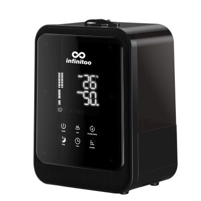 con LED a 7 Colori e Spegnimento Automatico per Casa e Ufficio Silenzioso 1 BY ONE Umidificatore Rinfrescante a Ultrasuoni da 1,3 L