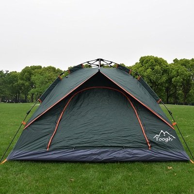 Tenda Da Campeggio 2-3 Persone Ultraleggera - Impermeabile 3000mm, Doppia Porta, 3-4 Stagioni - Foto 3