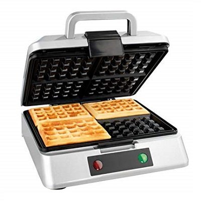Macchina per waffle in plastica/metallo Bestron AWCM4P 