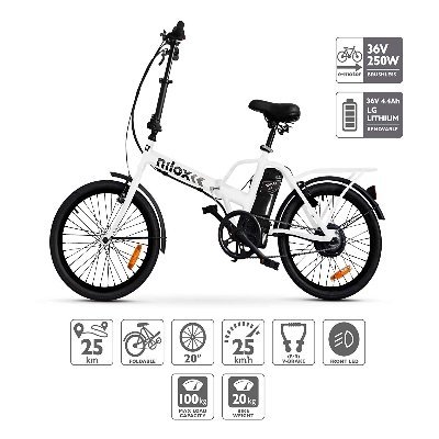 Bicicletta elettrica Nilox Doc X1 Plus