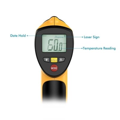 Termometro infrarossi drmeter IR20 display IMG 2