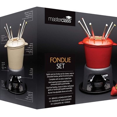 Set fonduta Kitchen Craft MasterClass funzionalità