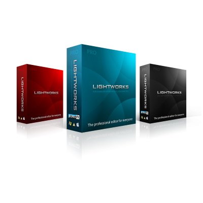 Software editing video Lightworks