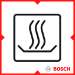 Simbolo forni Bosch cottura delicata