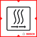 Simbolo riscaldamento rapido forno Bosch