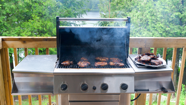 barbecue a gas