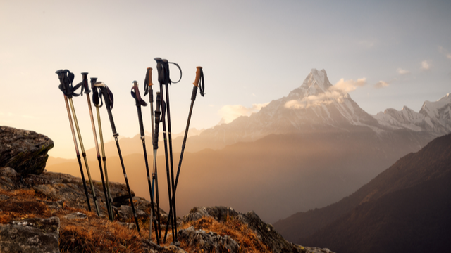 bastoncini da trekking