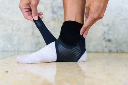 Calzini con fascia proteggi caviglia Comodi che assorbono il sudore L per praticare sport 