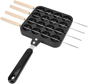 Stampo Da Forno Takoyaki Teglia Antiaderente In Lega Di Alluminio Pressofusa Padella Takoyaki Teglia Antiaderente Per Grill In Polipropilene Antiaderente Takoyaki Con Aghi 