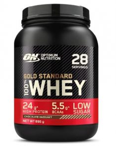 Optimum Nutrition Gold Standard 100% Whey Proteine in Polvere con Proteine Isolate