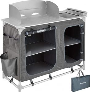 TecTake 800585 - Cucina da Campeggio in Alluminio